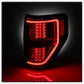 SPYDER xTune 09-14 Ford F-150 Light Bar LED Tail Lights - Red Clear (ALT-JH-FF15009-LBLED-RC) 9042201