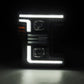 AlphaRex 17-19 Ford F-250/350/450/550  Super Duty PRO-Series Proj Headlights Black w/SeqSig & DRL 880321 *Discontinued
