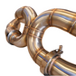 SPDZ1 Catback Exhaust For Chevrolet Corvette C8 2020+ Black Tips 6.2L V8 3" Race Series