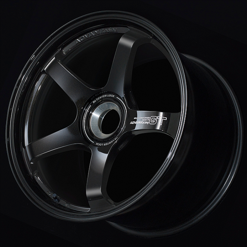 Advan GT for Porsche 19x8.5 / +50 Offset / 5x130 / 71.6mm Bore / Racing Titanium Black YAQ9H50PTBP