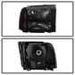 SPYDER Xtune Ford F250/350/450 Super Duty 05-07 Crystal Headlights Black Smoked HD-JH-FS05-AM-BSM 9030444