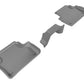 3D MAXpider 2017-2019 Audi A4/S4/A5 Sportback/S5 Sportback Kagu 2nd Row Floormats - Gray L1AD04221501