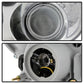 SPYDER xTune 02-05 Hyundai Sonata OEM Style Headlights - Chrome (HD-JH-HYSON02-C) 9042744