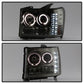 Spyder GMC Sierra 1500/2500/3500 07-13 Projector Headlights LED Halo- LED Smoke PRO-YD-GS07-HL-SM 5010629