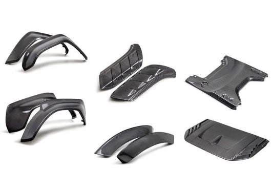 Ford Racing 22-24 Ford Racing 22-24 Ford Bronco Raptor Carbon Fiber Appearance Kit - Gloss M-16600K-BG