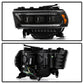 SPYDER 19-22 Dodge Ram 2500/3500 (Halogen Model Only) Proj. Headlights (PRO-YD-DR19HDHALAP-SEQ-BK) 5088604