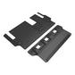 3D MAXpider 21-24 Toyota Sienna 8-Seat Kagu 3rd Row Floormats - Black L1TY27231509