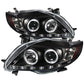 Spyder Toyota Corolla 09-10 Projector Headlights LED Halo DRL Blk High H1 Low H1 PRO-YD-TC09-DRL-BK 5032515