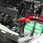 HPS Cold Air Intake Kit 2003-2004 Pontiac Vibe 1.8L, Converts to Shortram, Red