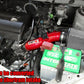 HPS Cold Air Intake Kit 2003-2004 Pontiac Vibe 1.8L, Converts to Shortram, Red