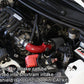 HPS Cold Air Intake Kit 2015-2018 Honda Fit 1.5L Manual Trans., Converts to Shortram, Red