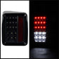 Spyder Jeep Wrangler 07-15 LED Tail Lights Black ALT-YD-JWA07-LED-BK 5070395
