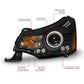 Anzo 2008-2011 Ford Focus Projector Headlights Black