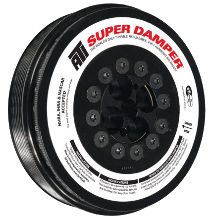 ATI Damper - 5.67in - Alum - 6 Grv - Toyota 2Zz-Ge - 1.8L - 4 Percent OD - 1Pc