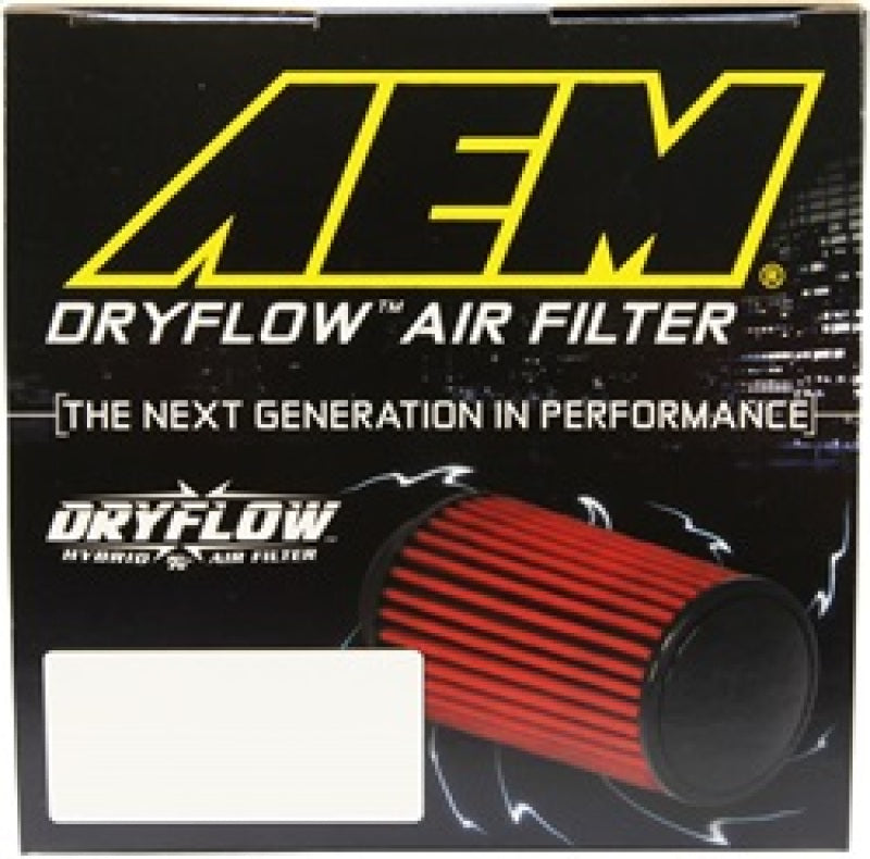 AEM Induction AEM 5.5in Base OD x 4.75in Top OD x 5in Height Conical DryFlow Air Filter 21-202DOSK