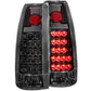 Anzo 1999-2000 Cadillac Escalade LED Taillights Black