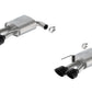 Ford Racing 2024 Mustang 5.0L Sport Non-Active Axle-Back w/Valance - Black Tip M-5230-M5SBV