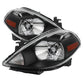 SPYDER Xtune Nissan Versa 07-12 Crystal Headlights Black HD-JH-NV07-AM-BK 9023613