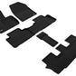 3D MAXpider 20-24 Kia Telluride 7-Seat Elegant Black R1 R2 R3 L1KA05104709