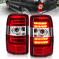 ANZO 2000-2006 Chevrolet Tahoe LED Tail Lights w/ Red Lens Chrome Housing 311364