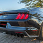 Corsa Performance Axle Back Exhaust Black Quad Tips for 15-16 Ford Mustang GT 5.0 3in