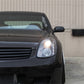 Spyder Infiniti G35 03-04 4DR Projector Halogen - LED Halo DRL Blk High H4 PRO-YD-IG35034D-DRL-BK 5031747