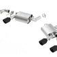 Borla 2016 Chevy Camaro V8 SS AT/MT ATAK Rear Section Exhaust w/ Dual Mode Valves Ceramic Black 11925CB