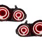 Nissan R35 GTR Red Valenti Style LED Tail Lights (2009 - 2017)