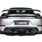 Akrapovic 2020+ Porsche Cayman GT4 (718) Slip-On Race Line (Titanium) (Req Tips / Option 2) S-PO/TI/18/1
