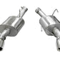 Corsa Performance 05-10 Ford Mustang Shelby GT500 5.4L V8 Polished Xtreme Axle-Back