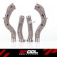SPOOL Mercedes GT63 S E Performance C192 Race Downpipes (2025+ AMG)