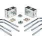 Belltech Lowering Block Kit 3inch With 2 Degree Angle