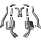 Corsa Performance 10-15 Chevrolet Camaro SS 6.2L V8 Manual Polished Xtreme 3in Cat-Back