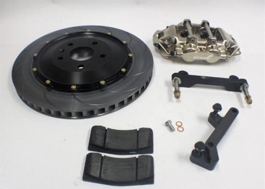 Alcon Pro-System Chevrolet Corvette C6 (Z06 & Aftermarket 18in Wheels) Brake Kit - Rear BRK.200582.H163