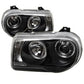 Spyder Chrysler 300C 05-10 Projector Headlights LED Halo LED Blk (Not Included) PRO-YD-C300C-HL-BK 5009135