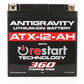 Antigravity Batteries Antigravity YTX12B-BS Lithium Battery w/Re-Start AG-ATX12-AH-RS