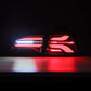 AlphaRex 17-22 Tesla Model 3 PRO-Series LED Tail Lights Jet Black w/Seq Sig 601010 *Discontinued