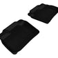 3D MAXpider 2011-2018 Nissan Leaf Kagu 2nd Row Floormats - Black L1NS04921509