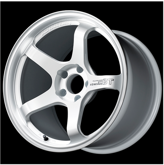 Advan RZII 15x8.0 +35 4-100 Racing Hyper Black and Ring Wheel YAZ5G35AHB
