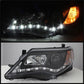 Spyder Toyota Camry 12-14 Projector Headlights DRL Blk High 9005 (Not Included PRO-YD-TCAM12-DRL-BK 5072658