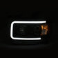 Anzo GMC Canyon 15-18 Projector Plank Style Headlight Black W/ Amber