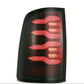 AlphaRex 09-18 Dodge Ram Luxx-Series LED Tail Lights Alpha-Black w/ Activation Light & Seq. Signal 640003 *Discontinued