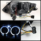 Spyder BMW Z4 03-08 Projector Headlights Xenon/HID Model Only - LED Halo Chrome PRO-YD-BMWZ403-HID-C 5029683