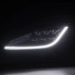 AlphaRex 21-23 Toyota GR86 / Subaru BRZ NOVA Series LED Projector Headlights - Black 880876 *Discontinued