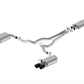 Ford Racing 2024 Mustang 5.0L Touring Non-Active Cat-Back Exhaust w/GT Valance - Black Tip M-5200-M5TBV