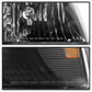 SPYDER Xtune Ford Ranger 93-97 Crystal Headlights w/ Corner Lights 4pcs Sets Black HD-JH-FR93-SET-BK 9029363