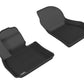 3D MAXpider 2016-2020 BMW X1/X2 F48/F39 Kagu 1st Row Floormat - Black L1BM07311509