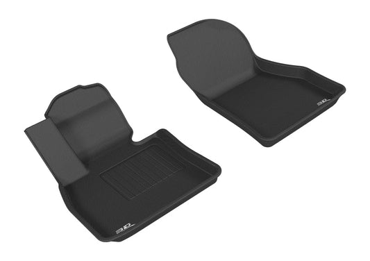 3D MAXpider 2016-2020 BMW X1/X2 F48/F39 Kagu 1st Row Floormat - Black L1BM07311509