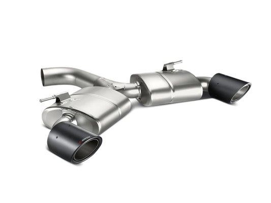 Akrapovic 13-17 Volkswagen Golf GTI (VII) Slip-On Race Line (Titanium) w/ Carbon Tips MTP-VW/T/2
