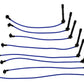 Ford Racing 9mm Spark Plug Wire Sets - Blue M-12259-C464
